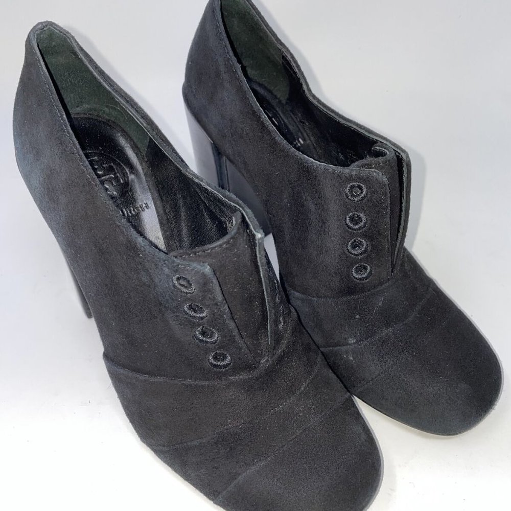 Tory Burch Stella Laceless Oxford Pumps Black Size 5.5